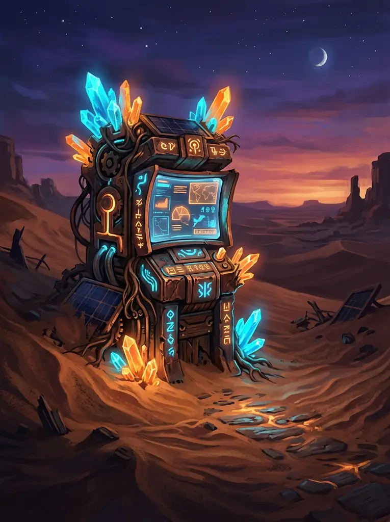 Dune Crystals Game Cover